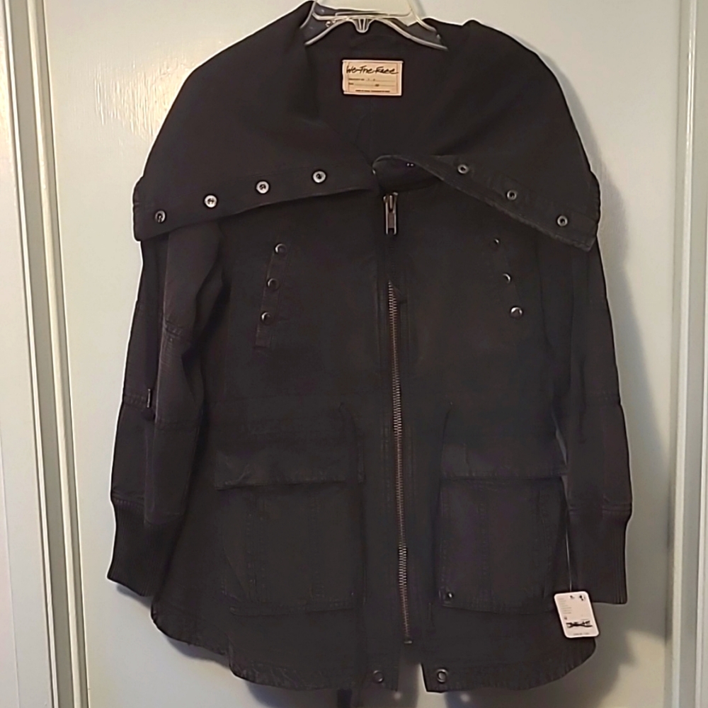 Free People We the Free Future Surplus Parka in Black